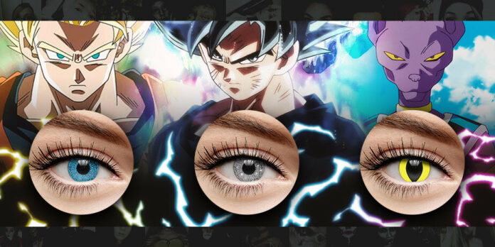 Sharingan Multicolored Cosplay Anime Eyes Contact Lenses